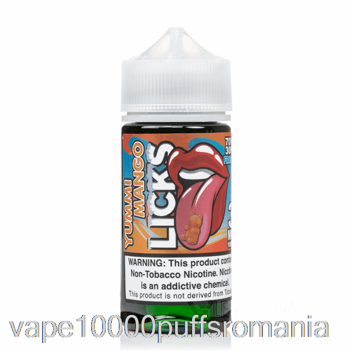Vape Romania Frozty Yummi Mango - Licks Roll Upz - 100ml 0mg